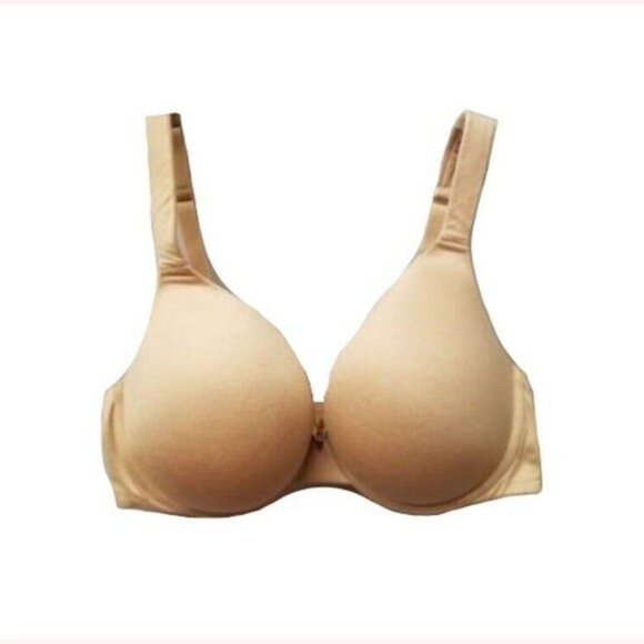 Lane Bryant Cacique Bra Intuition Full Coverage Bra Cafe Mocha Size 46D - Picture 2 of 7